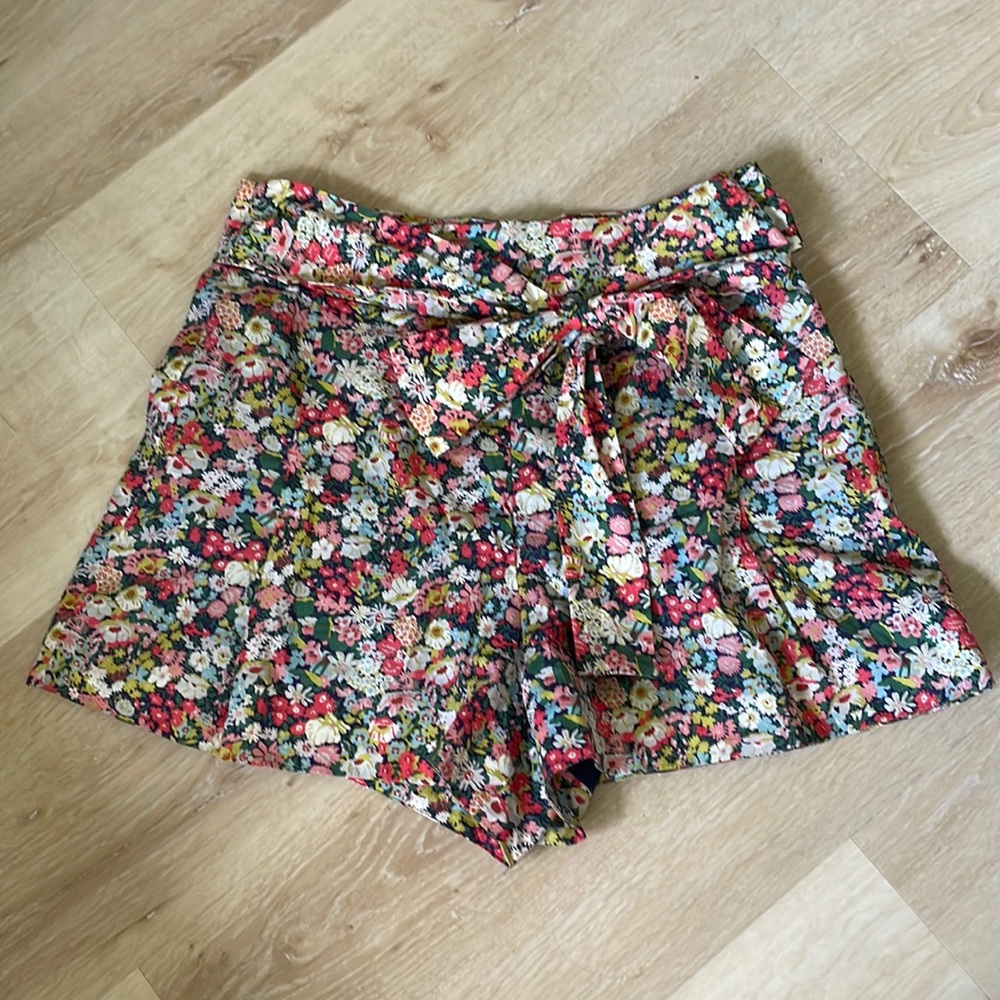 J. Crew x Liberty of London floral shorts